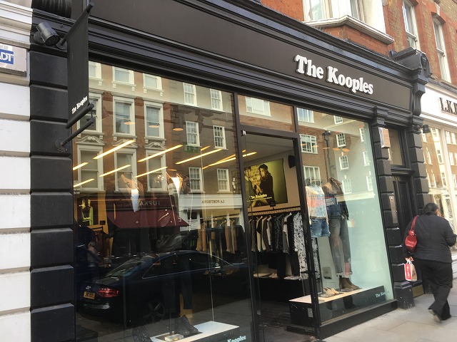 The Kooples ロンドン 店舗