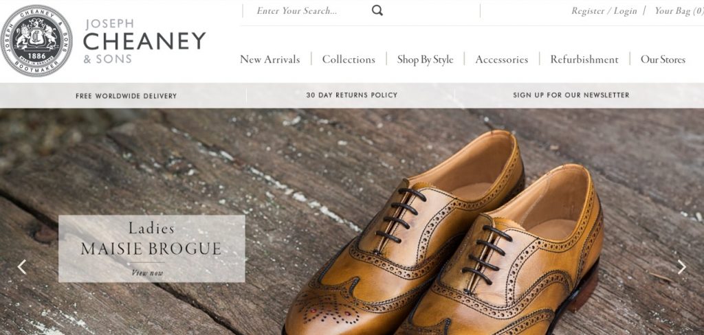 CHEANEY チーニー | 海外通販でイギリスから個人輸入 | EG代行