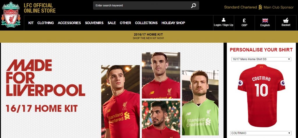 Liverpool F.C – Soccer Zone USA